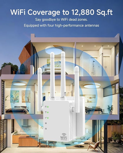 WiFi Extender, Dual Band WiFi Booster - Image 3