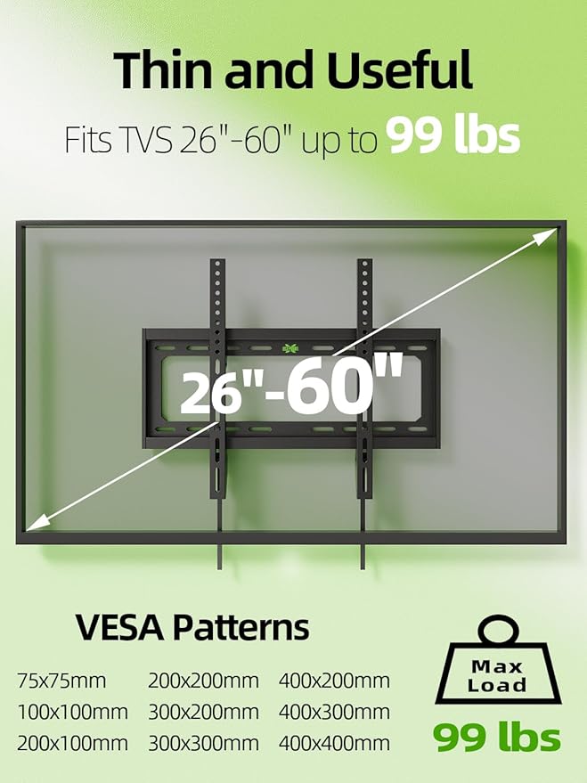 USX Mount UL Listed TV Mount Low Profile - Image 2