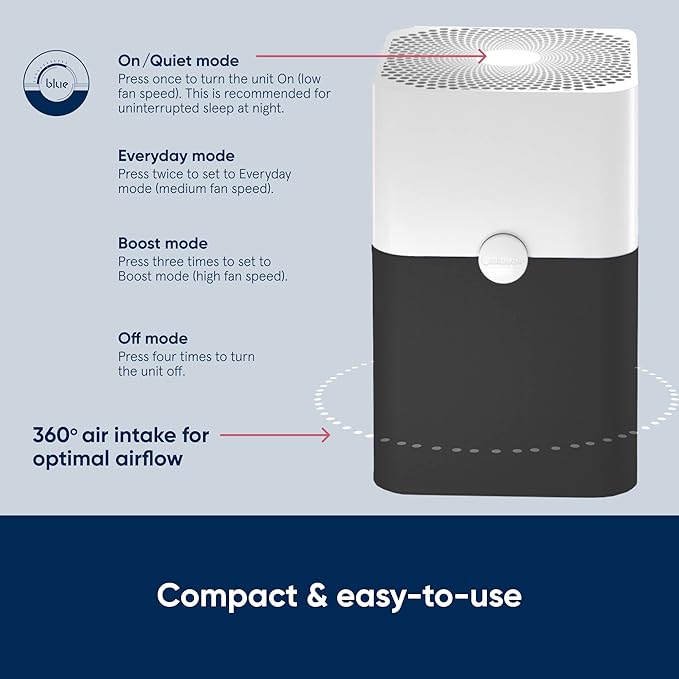 BLUEAIR Air Purifier Large Room, Air Cleaner - Image 4