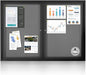 Enclosed Bulletin Board Outdoor Noticeboard by EVERSUPPLY