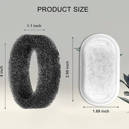 Cat Water Fountain Filters for 108/3.2L& 67oz/2L Stainless Steel Pet Water - Image 6