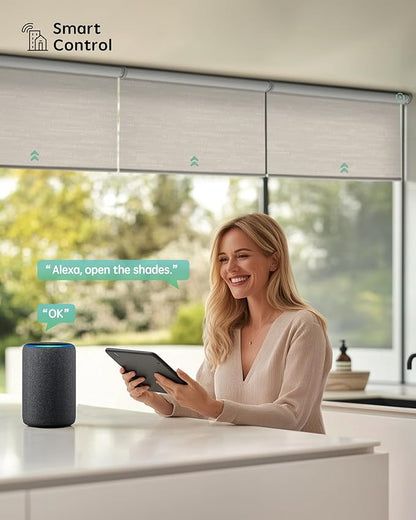 Yoolax Smart Coupled Roller Shades Compatible - Image 3