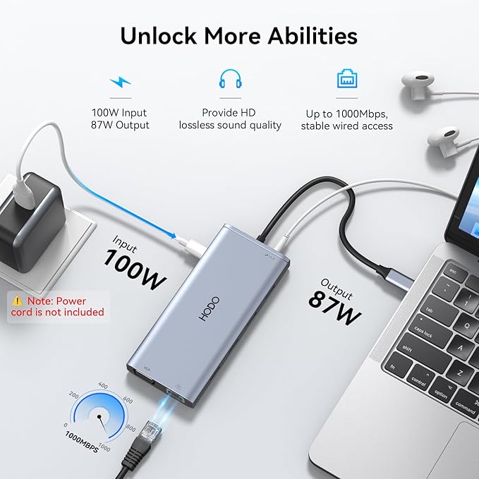 USB C Docking Station Dual Monitor - Image 6
