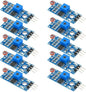 Gebildet 10pcs LDR Photosensitive Sensor Module 3 Pins 5MM Light Dependent by Gebildet