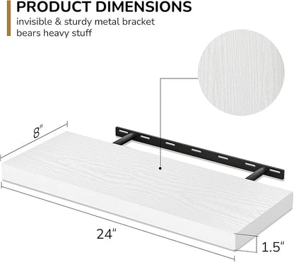 Fun Memories 24 Inch Floating Shelves - Image 3