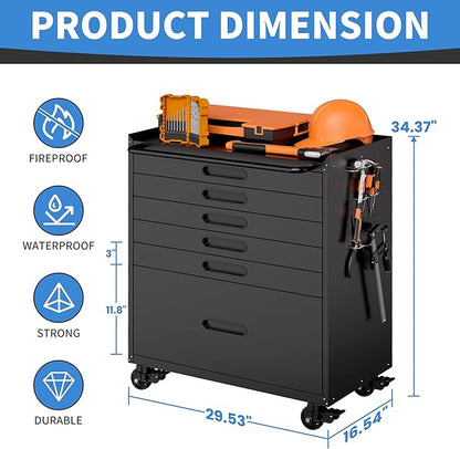 Metal Garage Storage Cabinet - Image 3