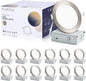 12 Pack Recessed Lighting 6 Inch by POWERASIA