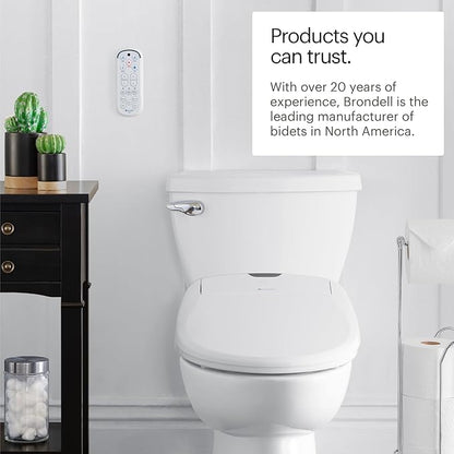 Brondell Bidet Toilet Seat S1400, Smart Toilet Seat, Dual Stainless-Steel - Image 10