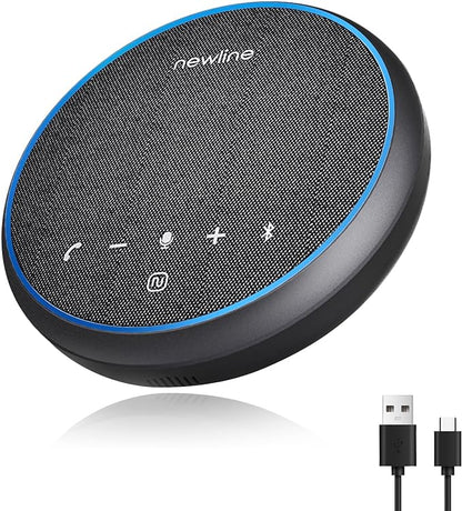 N newline Conference Speaker and Microphone, 2 Mics 360° Voice Pickup, AI Noise by Nnewline