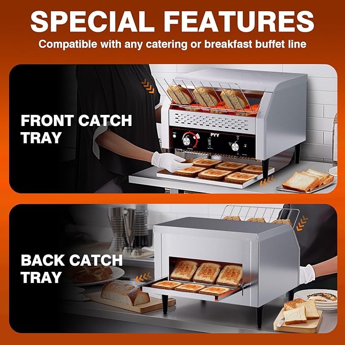 PYY Commercial Conveyor Toaster - Image 4