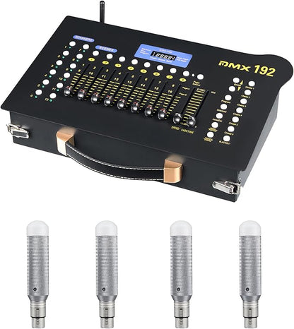 CaalLogt DMX512 Controller Stage DJ Light Console Lighting Mixer Board Console by Unknown