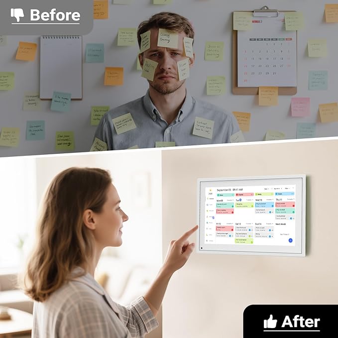BOCT 10.1'' Digital Calendar Wall - Image 8