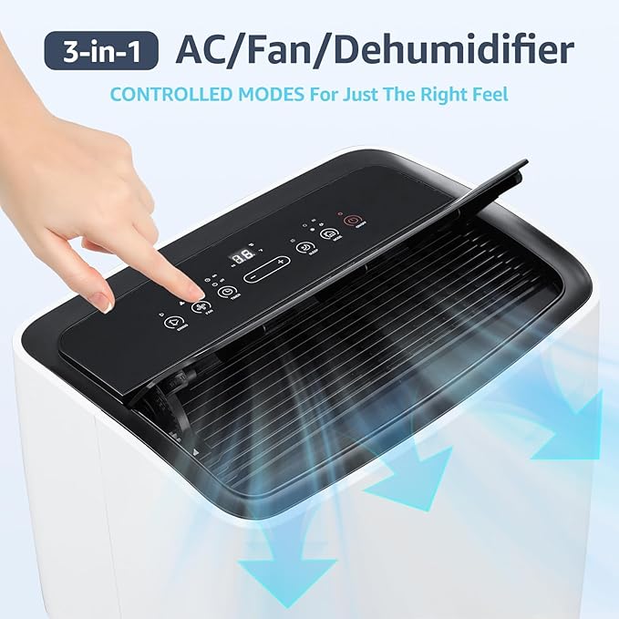 Portable Air Conditioners 12000 BTU, Remote Control AC - Image 6