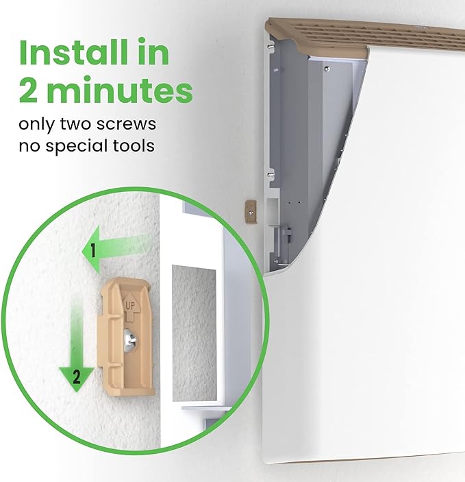 Envi Plug-in Electric Panel Wall Heaters - Image 2