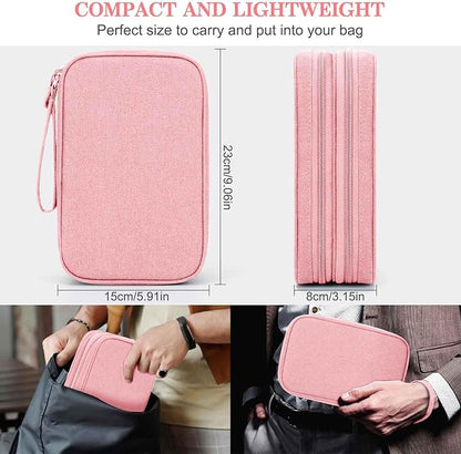 FYY Electronic Organizer, Large Travel Cable Organizer Bag Pouch Electronic - Image 2