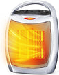 Portable Ceramic Space Heater w/Thermostat, 1500W Indoor Electric Space Heater by Electactic