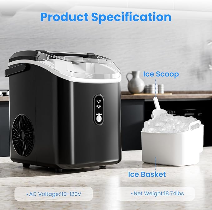 Antarctic Star Nugget Ice Makers Countertop - Image 6