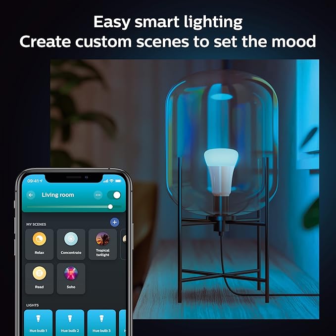 Philips Hue A19 LED Smart Light Bulb - Image 6
