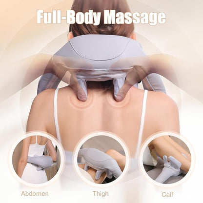 Electric Shiatsu Back and Neck Massager, Cordless Shoulder Massager - Image 6