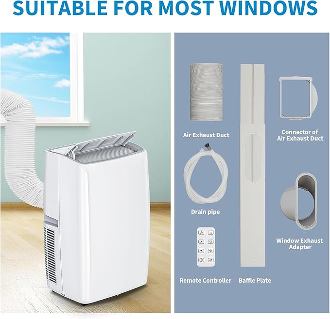 Portable Air Conditioners 14, 000 BTU, Portable AC Units - Image 8
