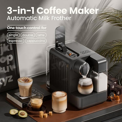 Espresso Machine with Integrated Automatic Milk Frother - Image 2