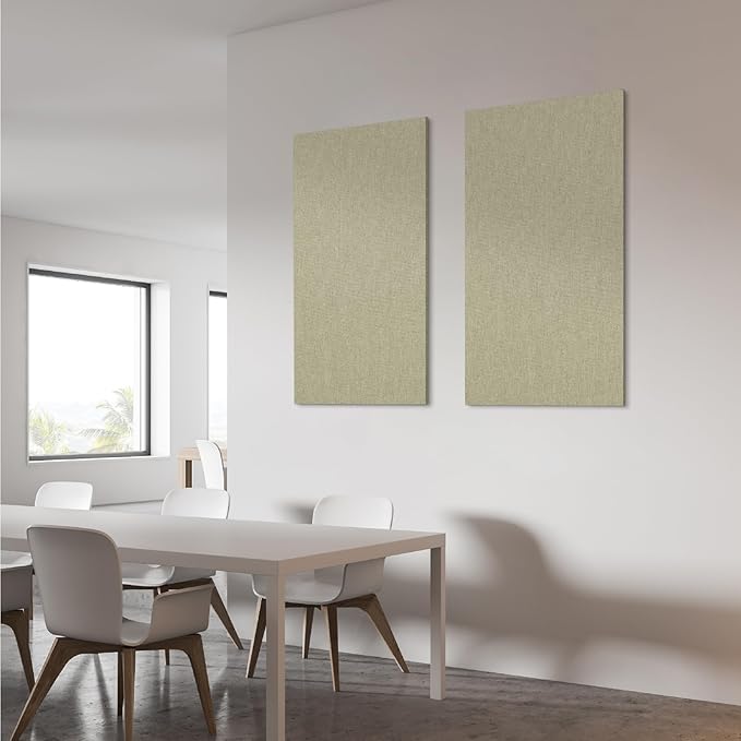 Olanglab Acoustic Panels 2 Pack, Fabric Wrapped Sound Proof Foam Panels - Image 8