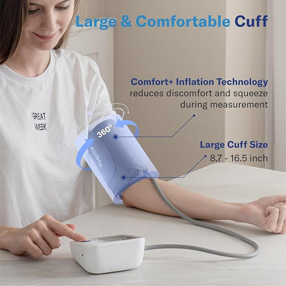 Alcedo Blood Pressure Monitor for Home Use, Automatic Digital BP Machine - Image 6