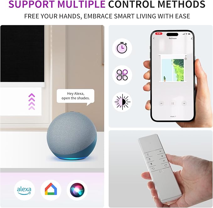Astomi Motorized Blinds with Remote - Image 4