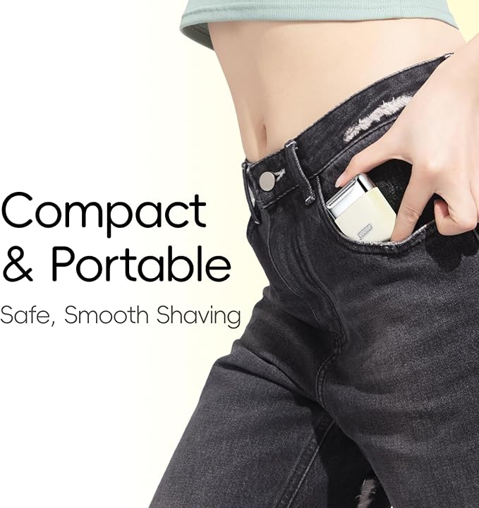 yoose Electric Razors for Women, IPX7 Alloy Body Bikini Trimmer for Women - Image 4