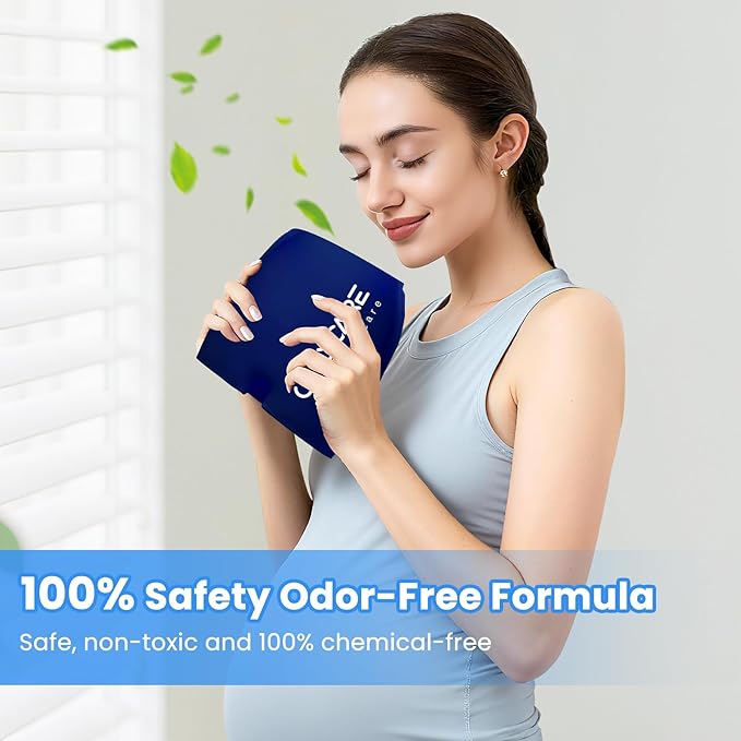 ONLYCARE Migraine Relief Cap, Upgraded Odorless Headache Relief Cap Mask - Image 6