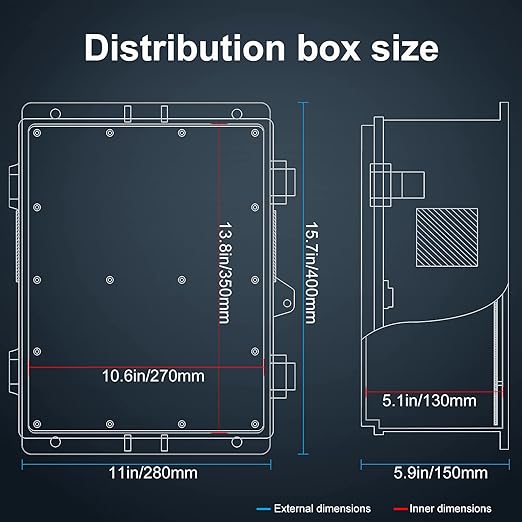 Namunanee Outdoor Electrical Junction Box - Image 5