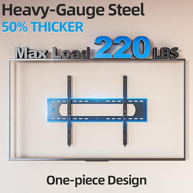 85 86 98 100 inch Heavy Duty TV Wall Mount - Image 2