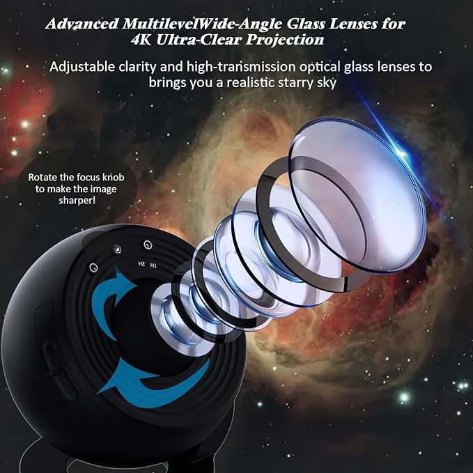 Star Projector, Upgraded 13 in 1 HD Planetarium Galaxy Projector - Image 3