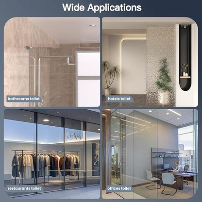 Shower Glass Support Bar, Both Sides Available, Frameless Bathroom Glass Clamp - Image 8