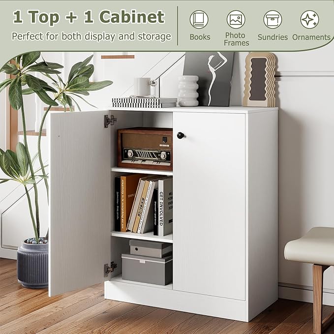 Giantex 2 Door Storage Base Cabinet - Image 4