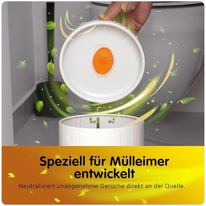 eidem Trash Can Deodorizer 2-in-1 Citrus – Eliminates Odors Fast – Long-Lasting - Image 6