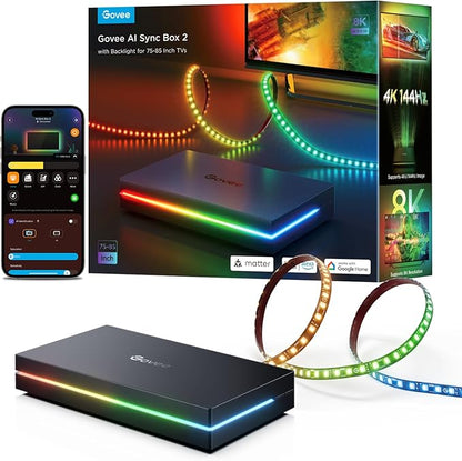 Govee HDMI 2.1 Sync Box 2, AI Sync Box by Govee