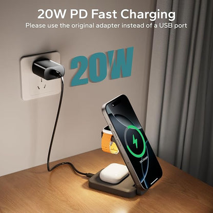 Eazpower 3 in 1 Foldable Wireless Charging Station - Image 9