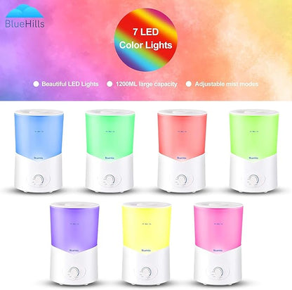 BlueHills Large 1000 ML XL Essential Oil Diffuser White Aromatherapy Humidifier - Image 7