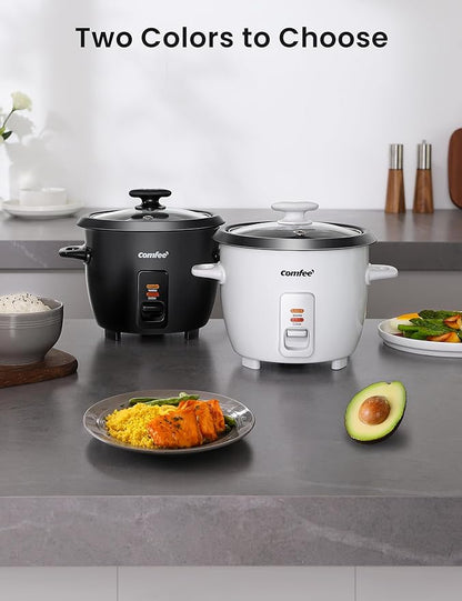 COMFEE' Rice Cooker, 6-Cup Cooked/3-Cup Uncooked, Removable Non-Stick Bowl - Image 7