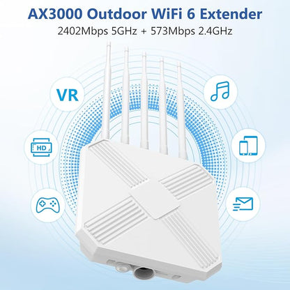 Mugatol AX3000 Outdoor WiFi 6 Extender - Image 2