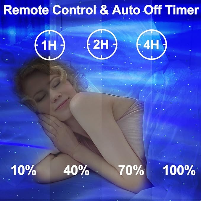 CIMELR Northern Lights Aurora Projector, Star Projector Music Bluetooth Speaker - Image 5