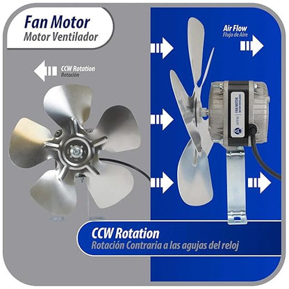 Appli Parts APFM-181E 18W refrigeration condenser and evaporator motor 115V - Image 5