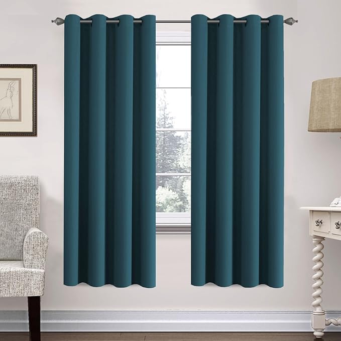 H.VERSAILTEX Premium Blackout Thermal Insulated Room Darkening Curtains by HVERSAILTEX