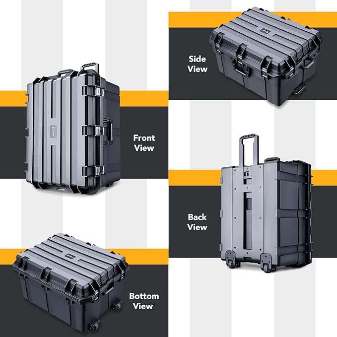 Lykus HC-7240 Large Waterproof Hard Case - Image 6
