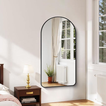 Arched Bathroom Mirror, Wall Mounted Mirror, Living Room, Vertically Hanging - Image 3