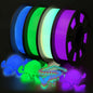yousu 3d printer filament bundle, glow in the, main product view