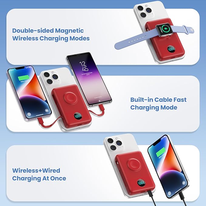 6 in 1 Magnetic Portable Charger - Image 6