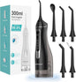 Water Dental Flossers for Teeth, 300ML Cordless Portable Electric Water Flosser by FlossSmarterSmileBrighter