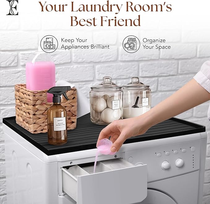 1 PC Washer and Dryer Top Cover Protectors 25" x 25", Laundry Machine Dust - Image 6